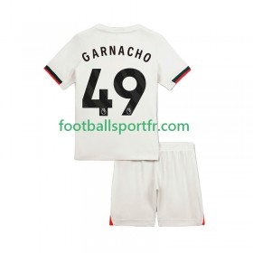 Tenue Chelsea Alejandro Garnacho 49 Enfant Exterieur 2025-2026 Maillot de Foot